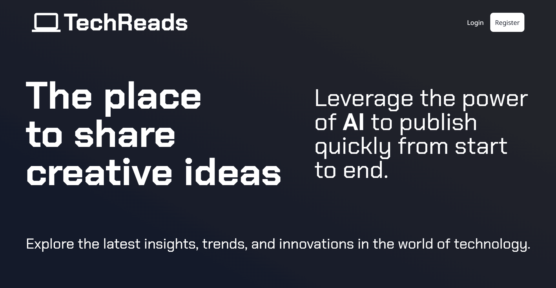 TechReads - AI-driven Blog App